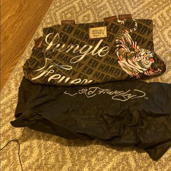 Ed Hardy Handbags - Ed hardy purse “jungle fever”